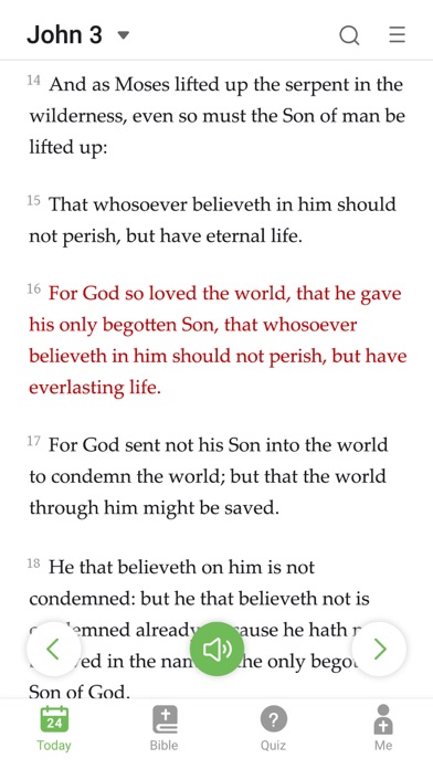 Bible – Daily Bible Verse KJV