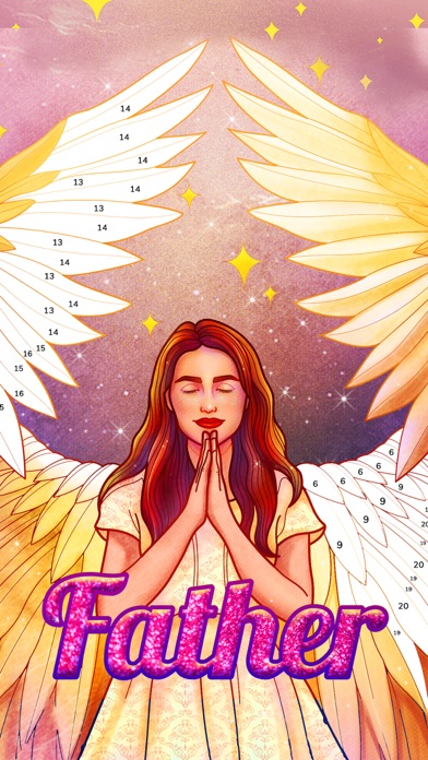 Bible Coloring Paint by Number