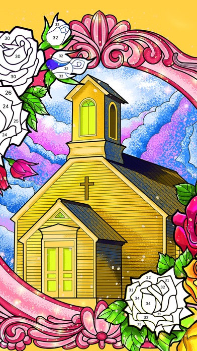 Bible Coloring Paint by Number