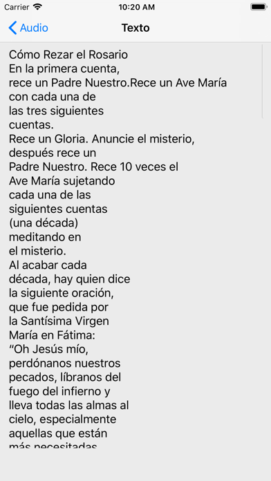 Rosário Santo Español