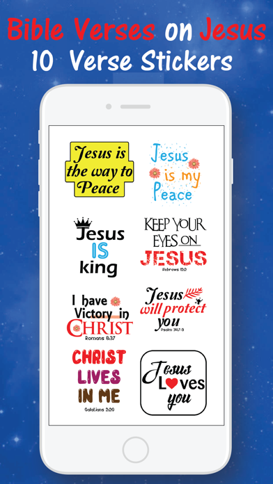 Christian Emoji-Bible Stickers