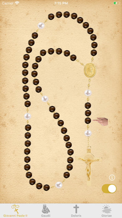 Interactive Rosary in Latin - CatholicApps.com