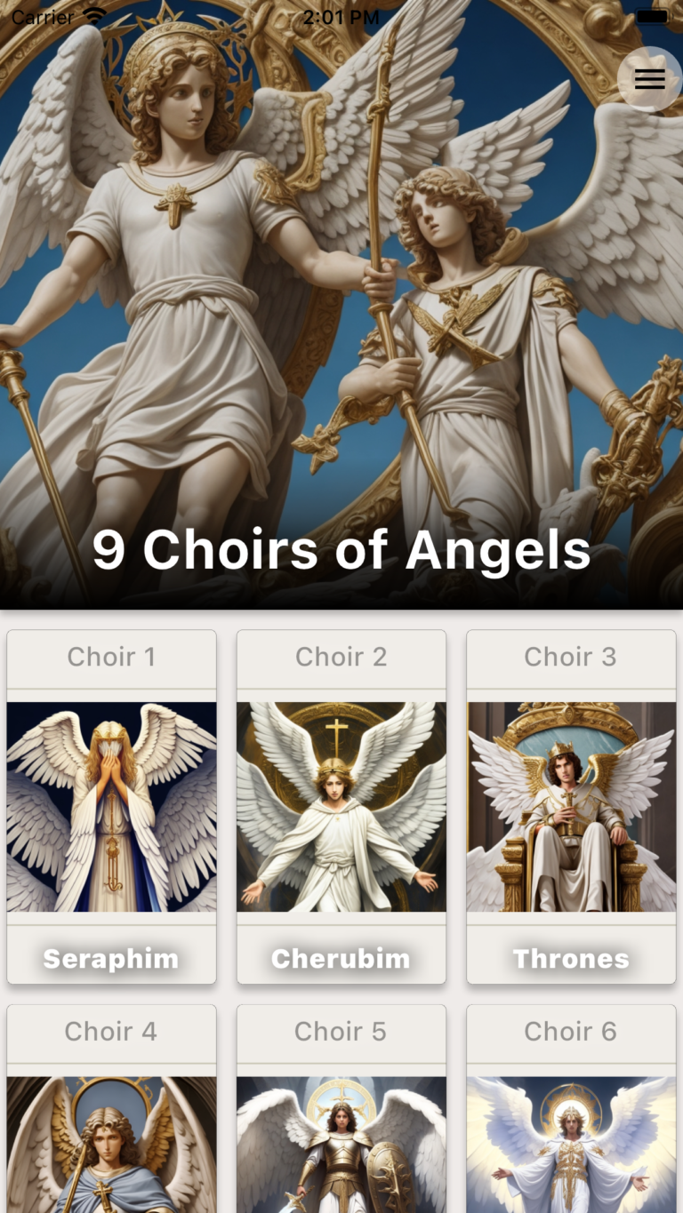 Nine Choirs Of Angels screenshot 1