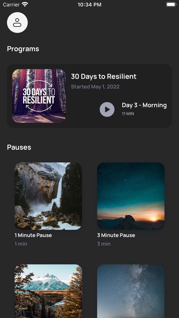Pause: Prayer & Meditation (One Minute Pause) screenshot 2