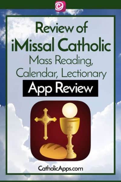 iMissal Catholic (Mass Reading, Calendar, Lectionary) - CatholicApps.com